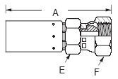 Female British Standard Parallel Pipe (BSPP) Swivel - U Series