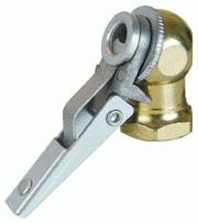 Air Line Chuck - 1/4” NPTF Ball Foot Chuck with Clip