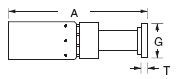 Code 61 O-Ring Flange - (Komatsu, Linkbelt, etc.) - U Series