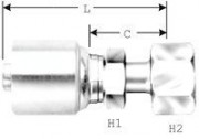 Female Flat Face (FOR-Seal) O-Ring Swivel - MGS Series