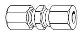 Ermeto Flareless Tube Union