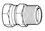 Female Pipe Thread Swivel x Male Pipe Thread