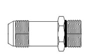 Male JIC x Male O-Ring Boss (Long)