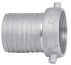 King Short Shank Suction Coupling - Female NPSM 