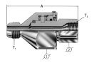 Male JIC to Female JIC Swivel - FS59006 Series