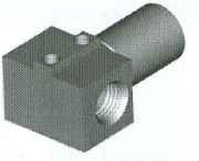 Imperial Female Fitting - Bracket Mount - HFIF90