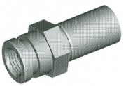 Metric Female Fitting - Clip Mount - Drill Point Seat - HFMF65