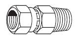 Female JIC x Male JIS - Metric Taper Pipe