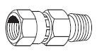 Female JIC x Male British Standard Pipe Thread