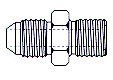 M-JIC x Male British Standard Pipe Parallel