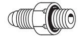 Male JIC x Male British Standard Pipe Parallel