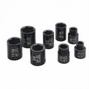 IR Impact Socket Set - 3/8" Drive  SAE Standard  - 8 Pieces