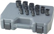 IR Impact Socket Set - 1/2" Drive  SAE Standard  - 13 Pieces