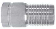 King Combination Nipple - Grooved End