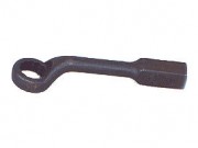 Striking Face Box Wrench - Offset Handle 12 Pt. Metric - Black Industrial Finish