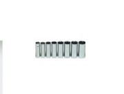 Socket Set - 1/2" Drive -  6 Pt. Deep - 8 Pieces - Set No.  WT410