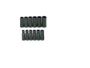 Socket Set - 1/2" Drive -  6 Pt. Deep Impact Metric - 12 Pieces - Set No.  WT461