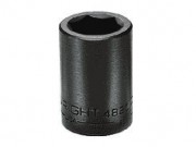 Socket - 1/2" Drive - 6 Pt.  Standard Impact Metric