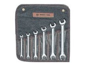 Open End Wrench Set - Full Polish Metric - 6 Pieces - Set No. WT740