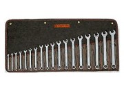 Combination Wrench Set - 12 Pt. Metric  - 18 Pieces - Set No. WT758